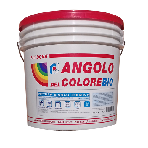 Colore Bio Pittura Bianco Termica